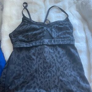 lululemoncheetah tank top